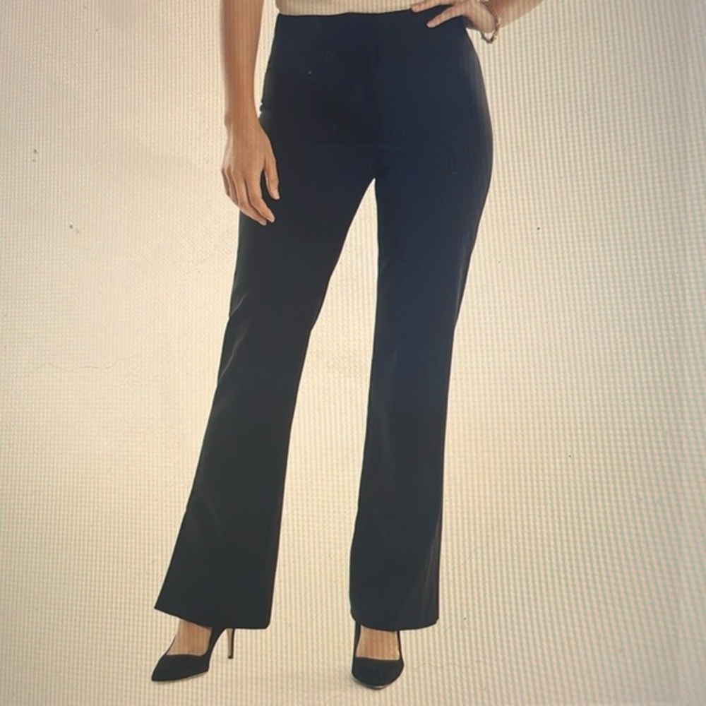 MM Lafleur Tropical Wool Clooney Pant in Ink (Size 0P)